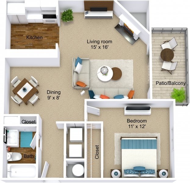 Spring Brook Apartments Gallery Holland, Michigan