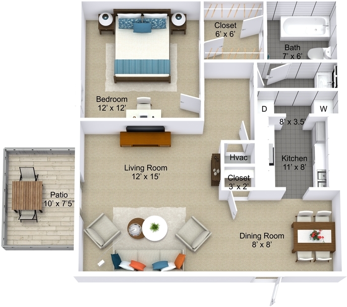 Home Apartments in Gardendale, AL Woodbrook Apartments