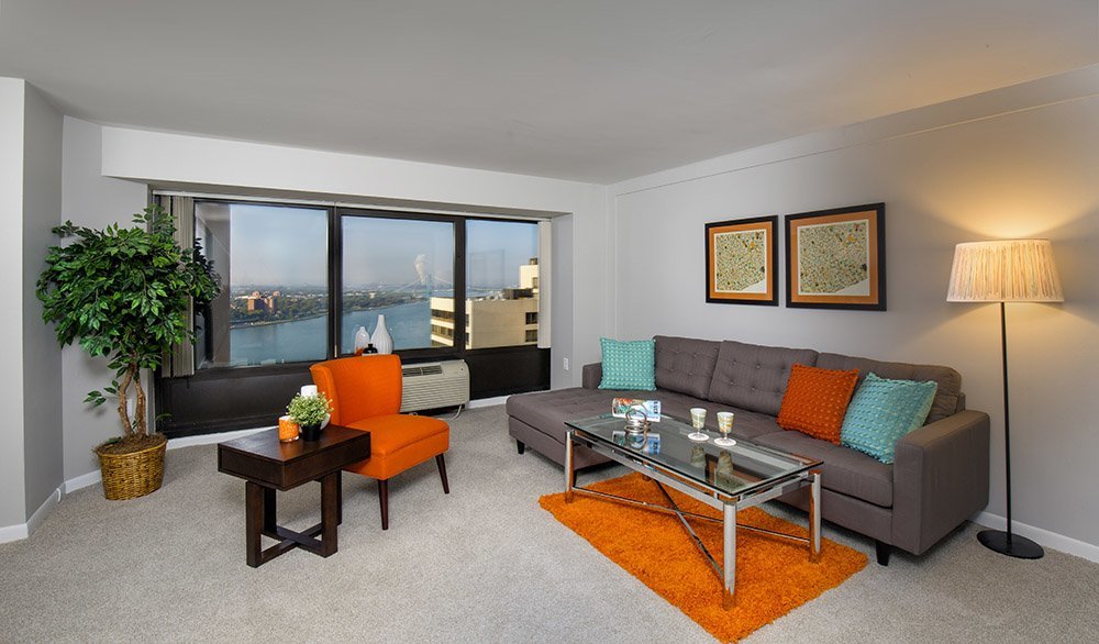 Detroit Riverfront Apartments Riverfront Towers