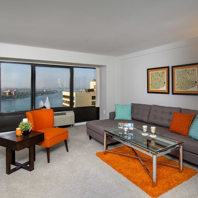 Detroit Riverfront Apartments Riverfront Towers