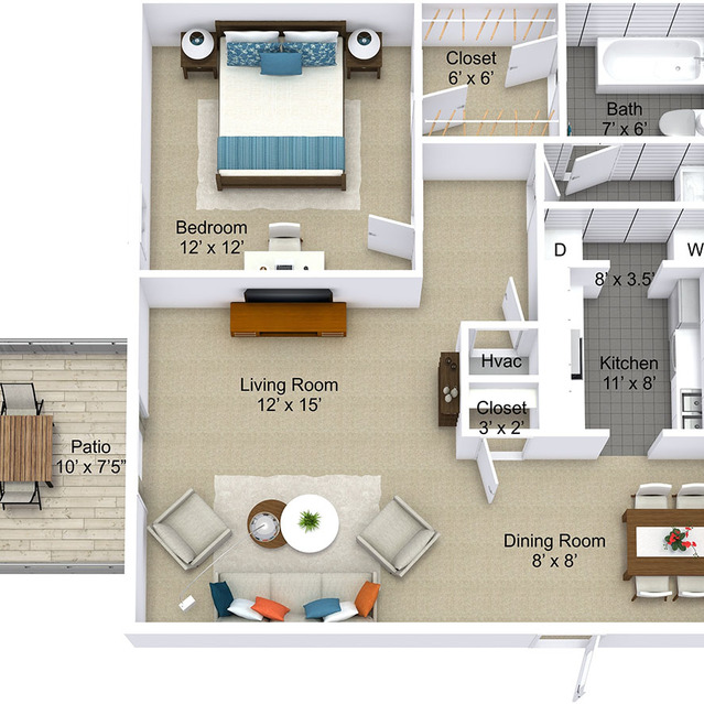 Home Apartments in Gardendale, AL Woodbrook Apartments